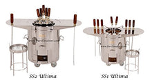 Puri Tandoor Oven - SS1 Ultima - Charcoal & Gas - Tandoor - Vertical Fat-Free Cooking, Authentic Chargrilled Flavor