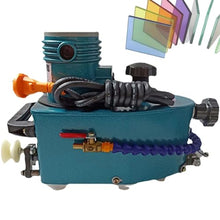 Vdniduir Electric Glass Edging Machine,Portable Glass Edger,for Straight Round Bevel, for Marble Stone Tile