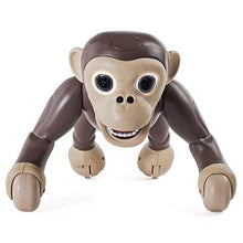 Zoomer Interactive Chimp Toy Brown and Beige