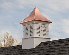 Good Directions Smithsonian Columbia Vinyl Cupola with Copper Roof 36" x 58