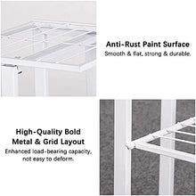 OJKJGYTF Indoor Plant Stand Plant Stand 7 Tier Metal Plant Stand Holder 8 Flower Pot Holder Shelves Display Rack Storage Organizer for Balcony Garden Indoor Outdoor Flower Stand