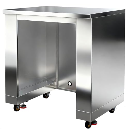 24Inch Stainless-Steel Outdoor Kitchen Cabinet Replacement for BODEGA Beverage Refrigerator Freestanding & Under Counter Kitchen Appliance Cabinets Module is Designed to UnderCounter Beverage Cooler
