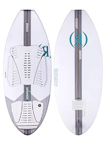Ronix Flyweight Pro WakeSurf Skimmer Glacier White/Carbon/Aqua 4'9