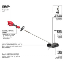 LIUJIANBOBO 3011-20 for Milwaukee M18 Edger - Tool Only