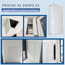 Access Panel for Drywall 36"x36" Vent Systems, Wall and Ceiling Access Doors, White Fuse Box Cover Cabinet, Electrical Plumbing Cover Plate(36x32in/91x81cm)