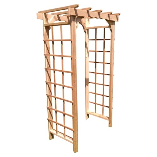 Keystone Amish Co. Dover Cedar Arbor, 3-Foot, Unfinished