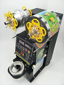 YJWHHYKK 98MM Paper Cup Sealing Machine Black