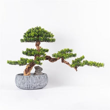 YXIANG56Q Fake Plants Artificial Bonsai Tree Faux Potted Plant Desk Display Fake Pot Ornaments for Office Decoration Bonsai Tree