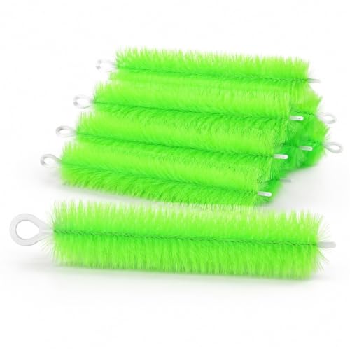 20 30 50 100 Pcs ,Green Lightweight Filter Brushes For Pond & Aquarium