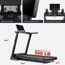 Sunny Health & Fitness Astra Elite Advanced Brushless Technology Treadmill Black