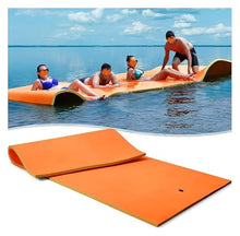 ZDJZMGZ Floating Mat, Foam Water Floating Pad, Foam Pad Floating Mat Water Floating Pad for Outdoor Water Activities, Extra Large Floating Mat(Orange,270 * 90cm)