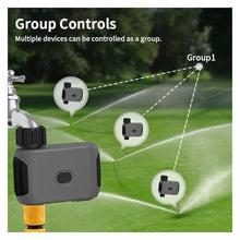 Watering Timers, Bluetooth Garden Water Timers Rain Delay Programmable Automatic Sprinkler Drip Irrigation Valve for Garden Hose(3Pcs)