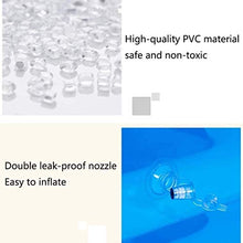 Inflatable Pools for Kids and Adults Lounge Water Party Air Swimming Pool Suitable for Outdoor Garden Backyard Portable 180x140x60 Cm Backyard Wa