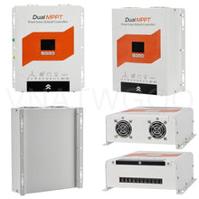 VNATWGOO 5000W Solar Wind Dual MPPT Controller, with External Dump Load & Color LCD Display, 12V/24V/48V, for Home Energy Systems 12V/24V