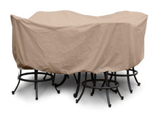 KoverRoos Weathermax 45252 Large Bar Set Cover, 84-Inch Diameter by 40-Inch Height, Toast