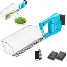 HiJiuAn 800w Hedge Trimmer, 11.8in Cutting Length, with 2 Batteries, Handheld Cordless Tea Harvesting Hedge Machine, for Gardening Modeling, Greening Pruning, Collecting Tea Leaves