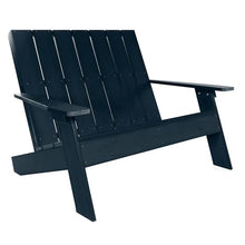 Highwood Italica Modern Adirondack 4pc Patio Set, Federal Blue