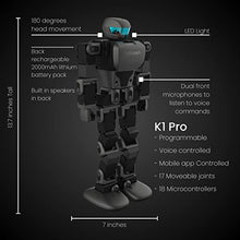 Robosen Interstellar Scout K1 PRO Robot Voice Control White