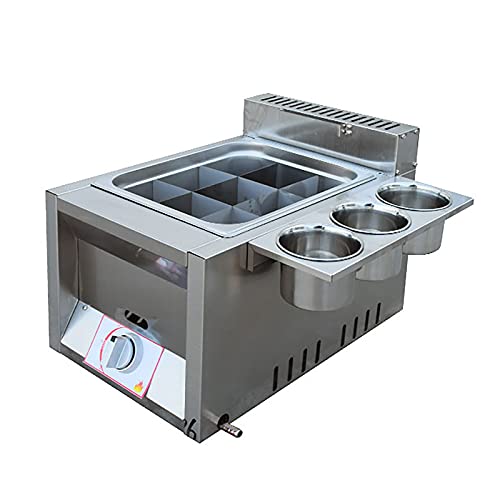 Deep Fryer 6L/12L Commercial Gas Fryer, Stainless Steel Outdoor Cooker, for Home Kitchen Restaurant