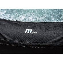 M Spa Premium Series Portland Square Inflatable Outdoor Spa Black