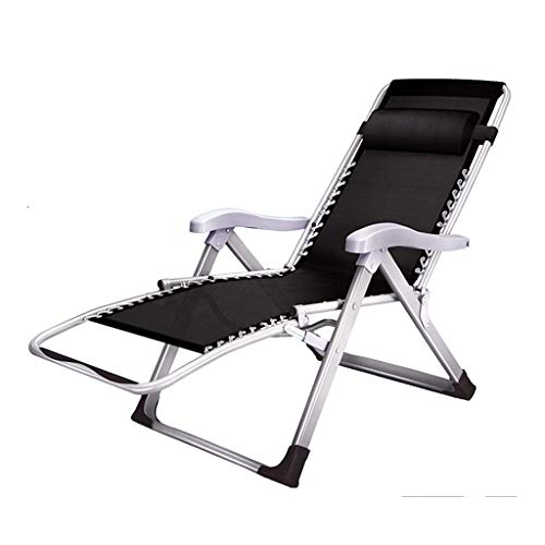 5JJJLOOOPP Sun Lounger, Zero Gravity Chair, Beach Chair, Lounge Chair Deck Chair, Folding Recliner Chair, Super Wide 65 CM, Beach Patio Garden C (1)