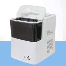 TEDILUVI Small Home Commercial Ice Maker Can Flip Basket Automatic 9 Square Round Mini Machine