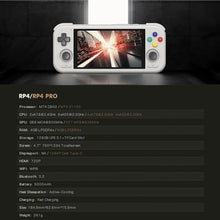 HSJFS Retroid Pocket 4Pro Retro Game Console 4.7in 8G/128G Crystal