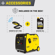 Champion 4500-Watt Wireless Remote Start Portable Inverter Generator