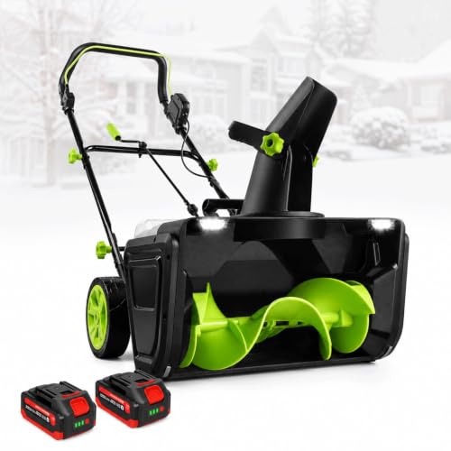 Snow Blower Battery Powered, Propelled Snow Blower Handpush