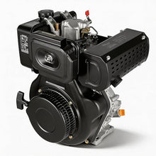 4 Stroke 10HP Diesel Engine, 418CC Single Cylinder Air-Cooled Diesel Motor