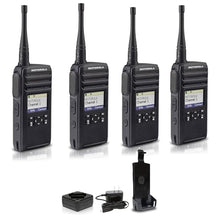 Motorola Solutions DTR700 Digital 2-Way Radio 50 Channels 4-Pack