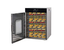 Kolice Commercial High Capacity 16-Tier Food Dehydrator with Digital Control