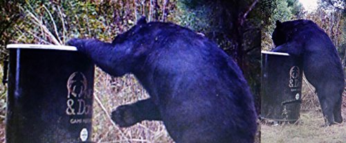 One & Done PRO Game Feeder 250 lbs Bear Proof Black