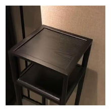 LUYOUBOZHU Vase Stand New Chinese Simple Wood Flower Rack, Bonsai Display Base for Living Room Balcony