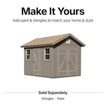 ShedMaster Expanse 8x12 Do-It-Yourself Wooden Storage Shed with Floor Kit - Does not Include Paint or Roofing Shingles