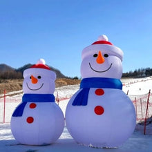 HOAELOS Giant Inflatable Snowman Holiday Decoration 26 Feet with Blower