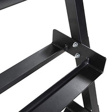 CAP Barbell Heavy-Duty 3-Tier Dumbbell Rack Black