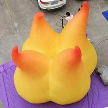 SAYOK Giant Inflatable Flame Model with Blower 16.4ft Tall