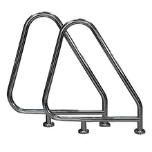 Swimming Pool railings, Stainless Steel Swimming Pool handrails, Pool Wall Railing Handles, Indoor and Outdoor Non-Perforated Swimming Pool handrails/As Shown / 81cm (As Shown 81cm)