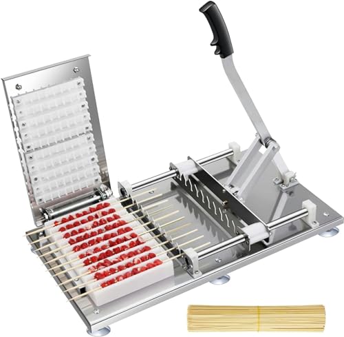 Barbecue Skewer Making Kit and Manual Grilling Tools Are Ideal for Barbecue Enthusiasts, Outdoor Picnics, and Kitchen Cooking Lovers.