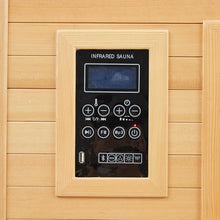 PioneerWorks 1 Person Infrared Sauna Wood Color