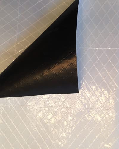 Farm Plastic Supply String Reinforced Silage Cover Black/White 6 Mil 66' x 75'