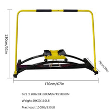 BailingDS Ski Machine Yellow