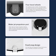 CHANGLKJ Cordless Pool Vacuum, Robotic Pool Cleaner with 200μm Fine Filter and Intelligent Navigation System, 3H Fast Charging and 180mins Runtime, for Above/In-Ground Pools Up to 1000 Sq.Ft
