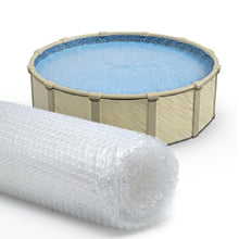 Sun2Solar Clear 27 ft Round Pool Solar Cover | 16 Mil | Heat Retaining