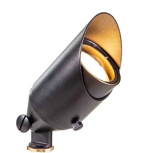 VOLT 20-Pack 12V Top Dog Outdoor Spotlight (Black) & 5W 2700K MR16 LED Bulb