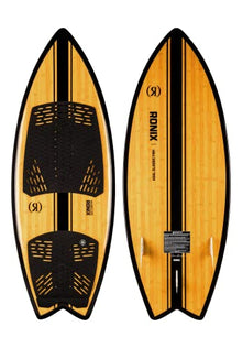 Ronix Koal Classic WakeSurf Fish - Glossy Black/Bamboo