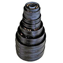 Rugged Strength & Fitness Heavy Duty Cast Iron 455 lbs. Olympic Weight Plate Set Black