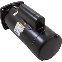 The Pool Supply Shop 2.5 HP Square Flange Threaded Shaft Horizontal Pool Pump Motor Black