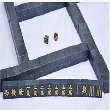 Liangliang988 Natural Hetian Jade Mahjong Handicraft Gift